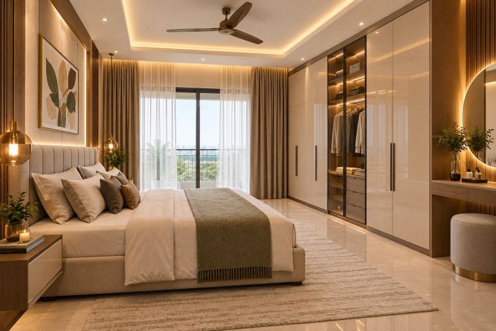 Wardrobe, Bedroom · Modern Luxury